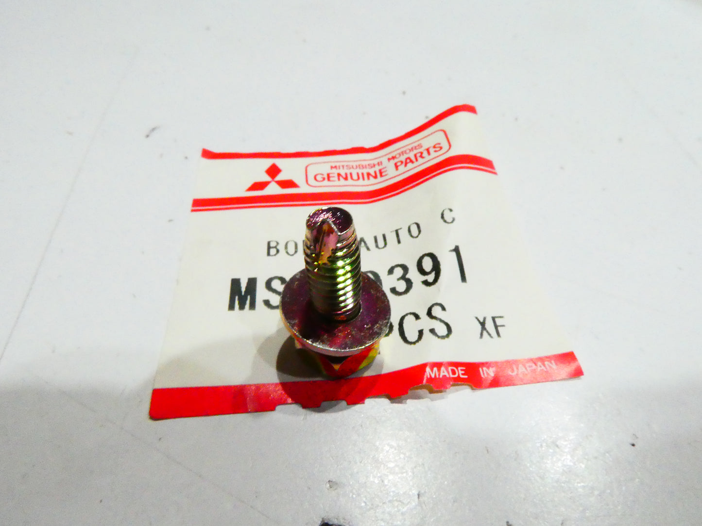 per auto mitsubishi ms240391  bullone rondella vite esagonale bolt screw  6 x 16