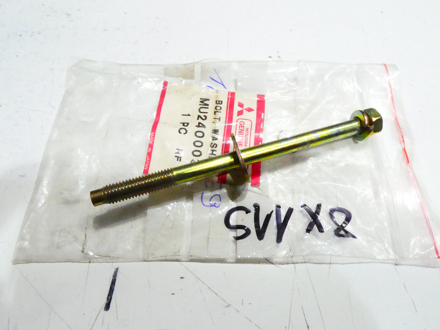 per auto mitsubishi mu240009 bullone rondella vite esagonale bolt screw 8 x 115