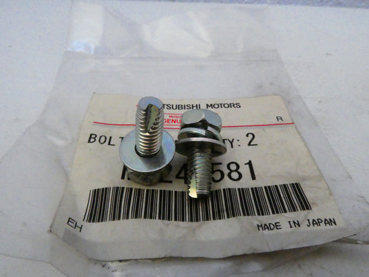 per auto mitsubishi rondella coppia vite esagonale pait screw bolt 6 x 16 ms240581