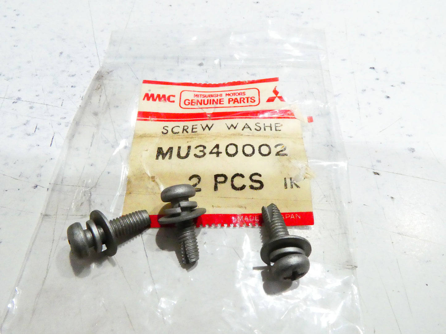 per auto mitsubishi 3 viti rondellate screw washer 5 x 16 mu340002