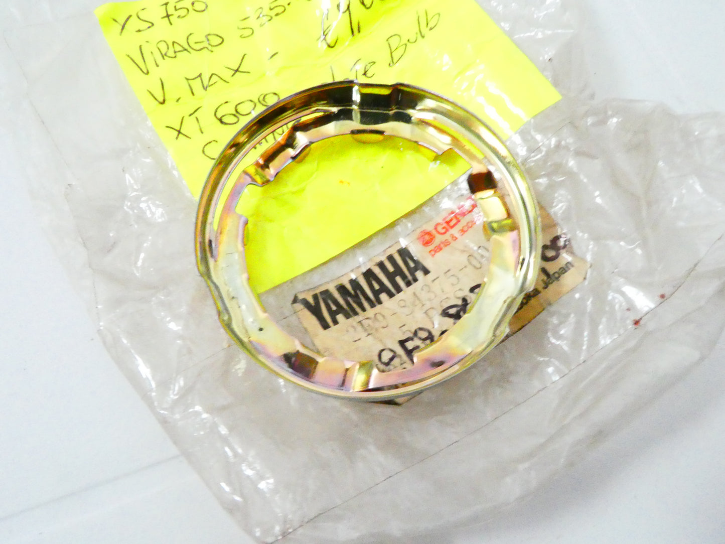 per yamaha xv 535 virago ghiera faro lampadina plate bulb headlamp 2f98437500