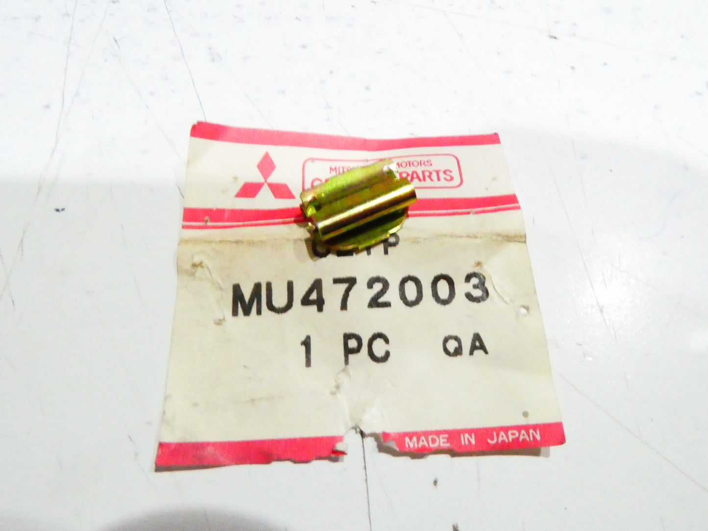 per auto mitsubishi mu472003 clip fermo vetro parabrezza windshield glass clip