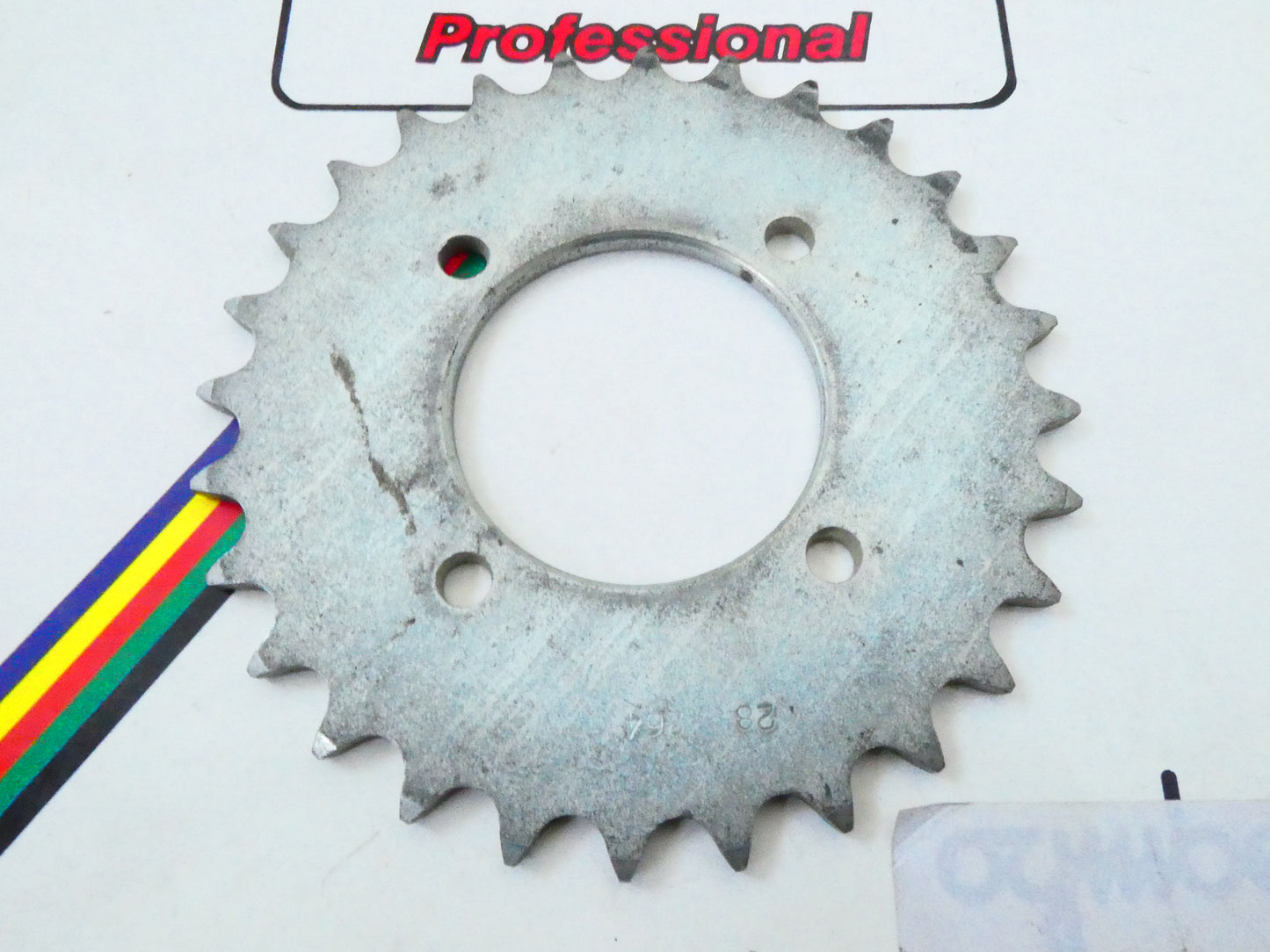 Benelli motorella 48 corona catena rear sprocket z 28  passo 415 motorino ciclomotore