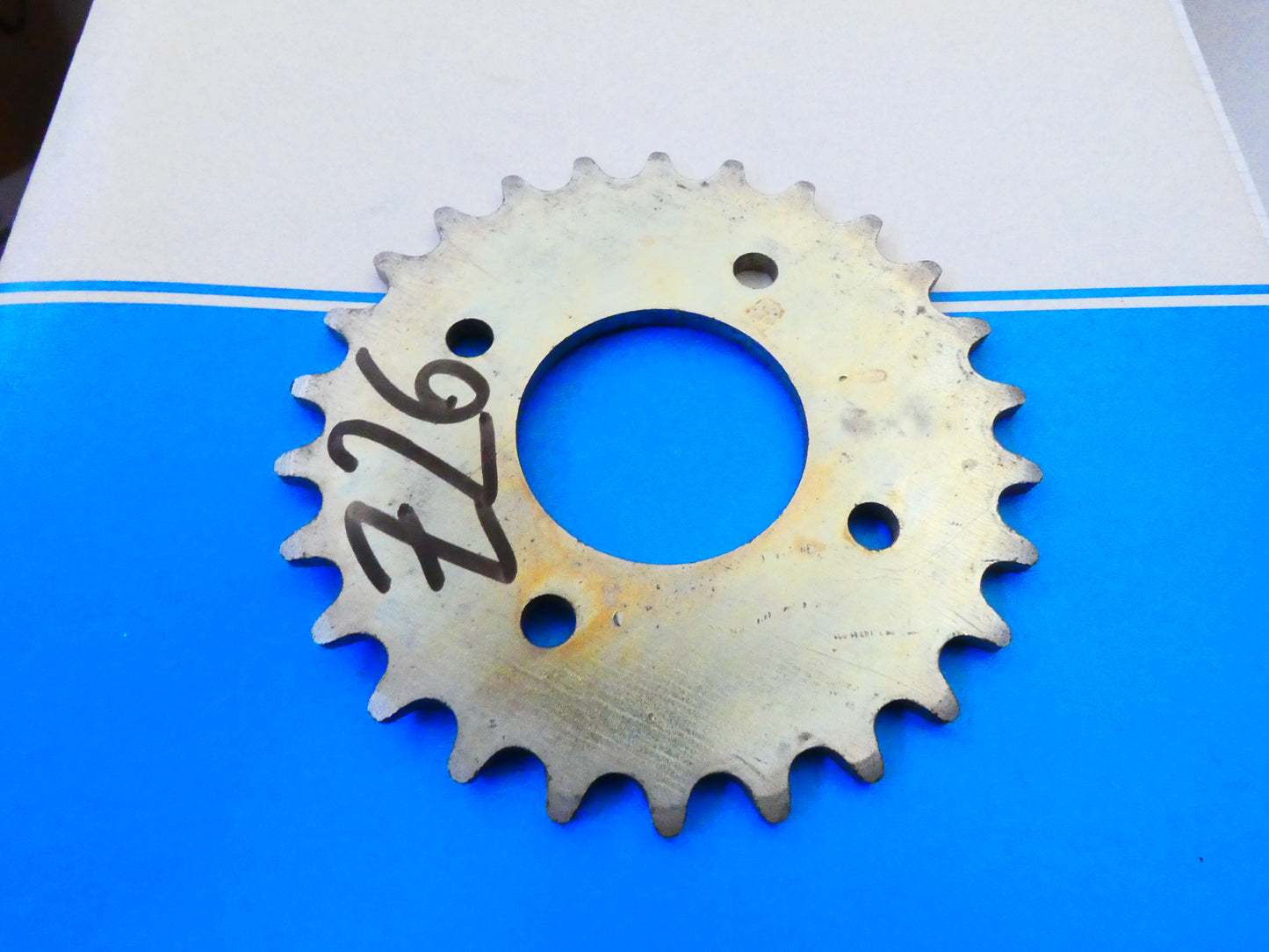 per ciclomotore 50 motorino corona trasmissione catena  z26 505 sprocket rear 4 fori passo 415 moped