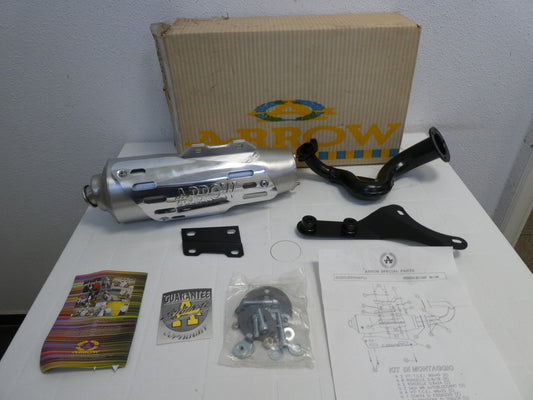 per scooter honda zx dio 50 af34 motore orizzontale marmitta scarico marmittino exhaust arrow