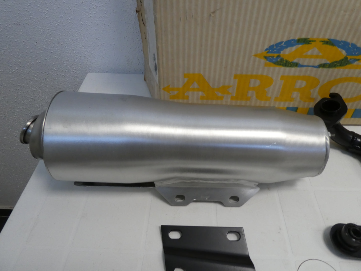 per scooter honda zx dio 50 af34 motore orizzontale marmitta scarico marmittino exhaust arrow