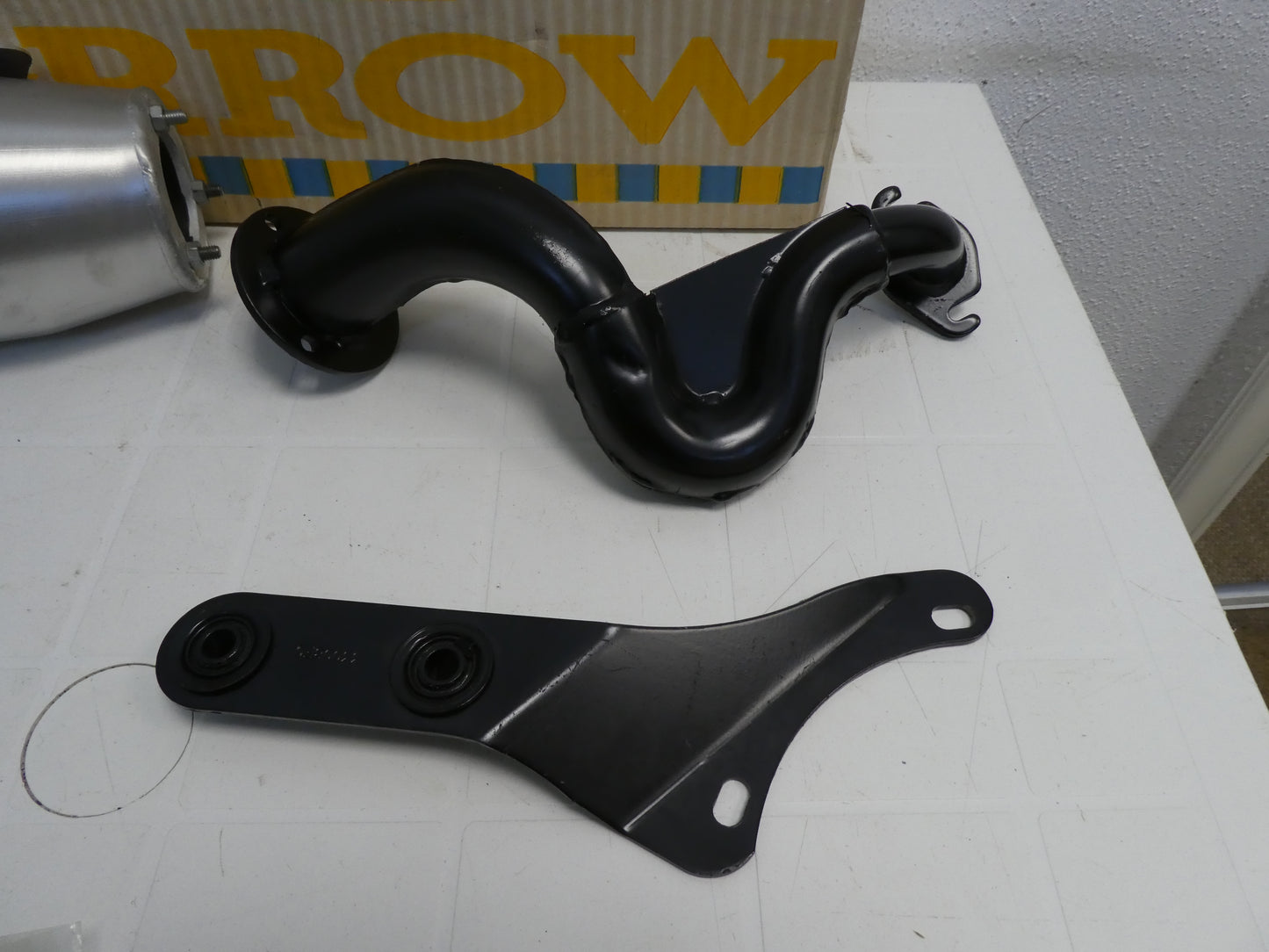 per scooter honda zx dio 50 af34 motore orizzontale marmitta scarico marmittino exhaust arrow