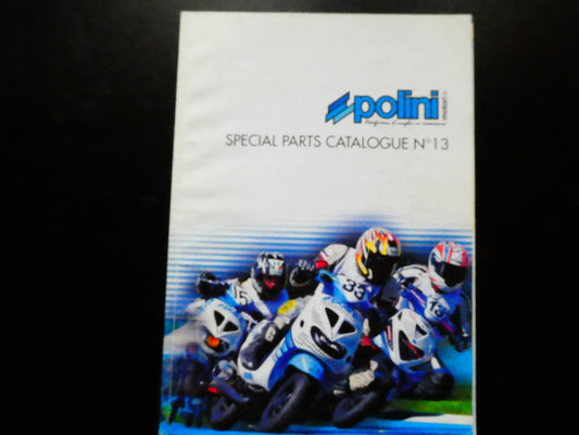 per polini catalogo 2008 n 13  ricambi cilindri marmitte variatori scooter ciclomotori piaggio zip