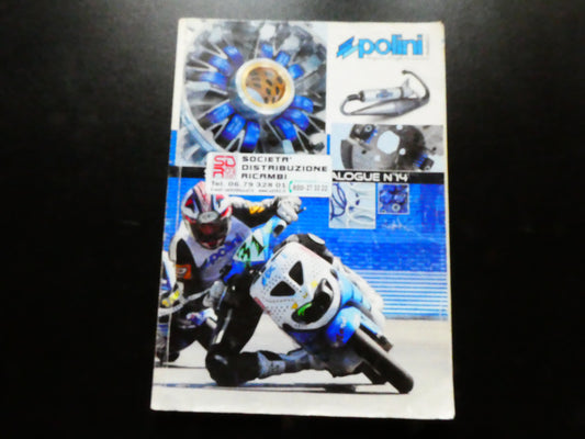 per polini catalogo 2009 n 14  ricambi cilindri marmitte variatori scooter ciclomotori piaggio zip