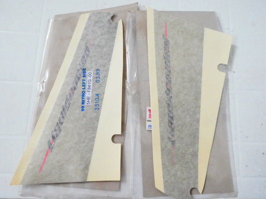 Per Mbk Nitro 50 yq adesivo adesivi carena scooter decal sticker liquid cooled fairing 5HEF841G-00 5HEF841H00