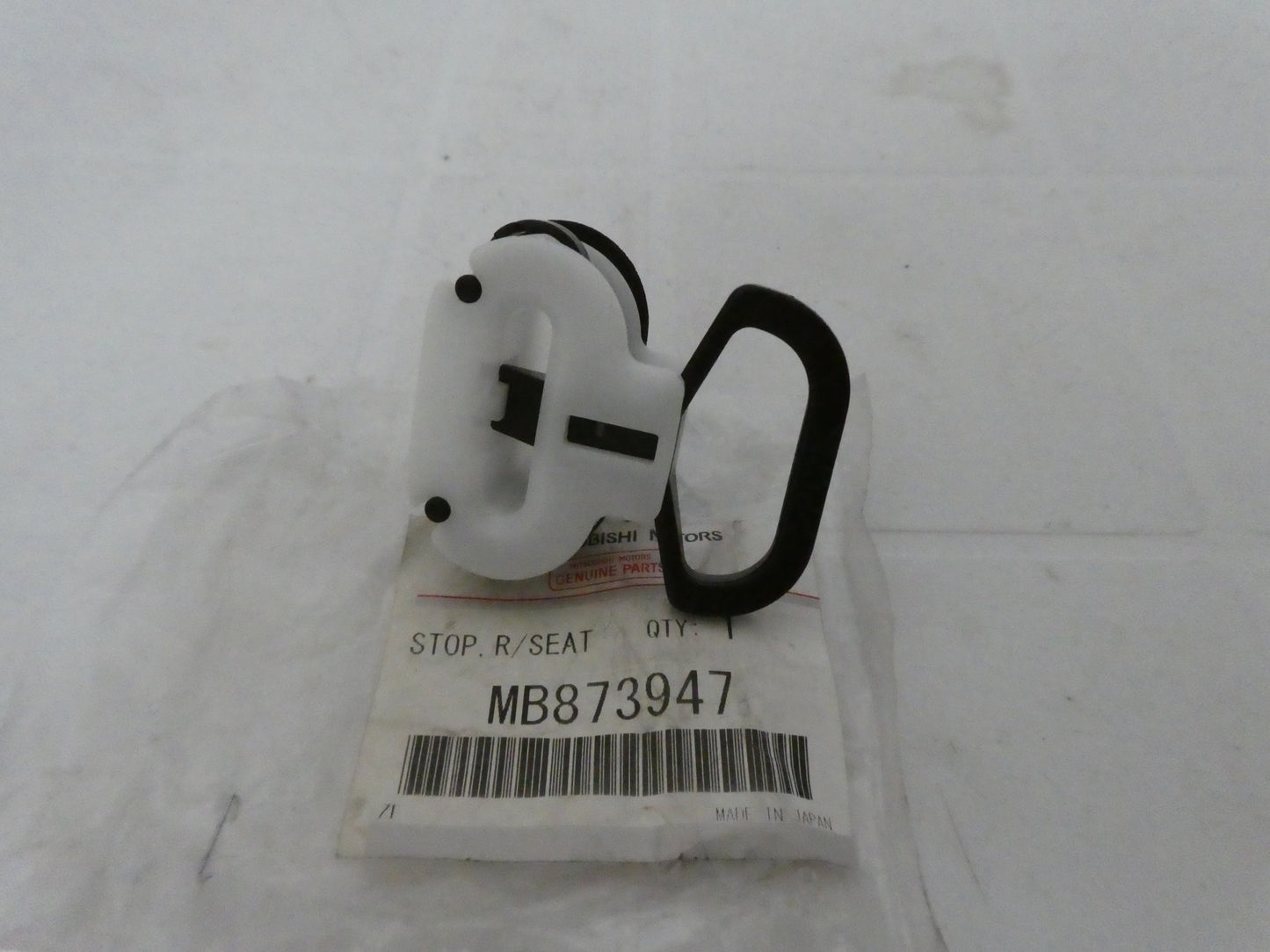 per auto mitsubishi meccanismo stop guida sedili posteriori stopper seat mb873947