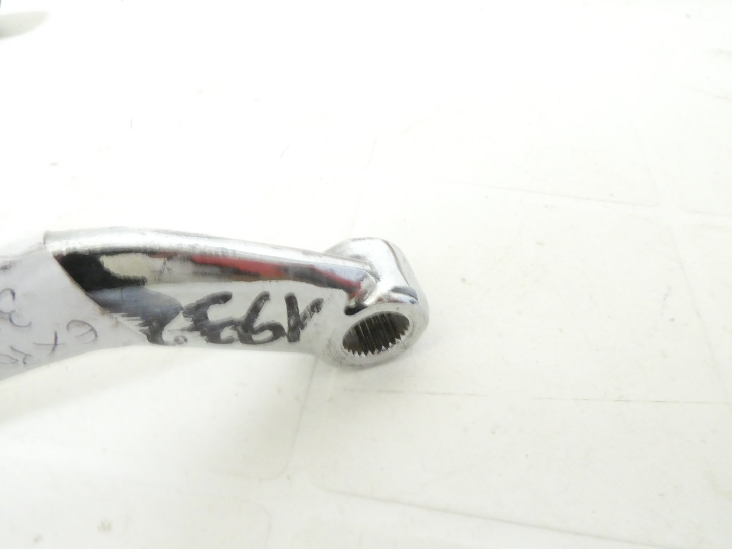 per ciclomotore benelli 3v export leva avviamento lever kick starter cromata