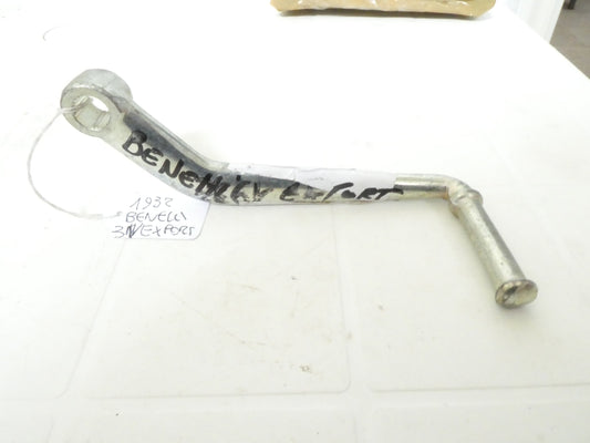 per ciclomotore benelli 3v export leva avviamento lever kick starter grezza