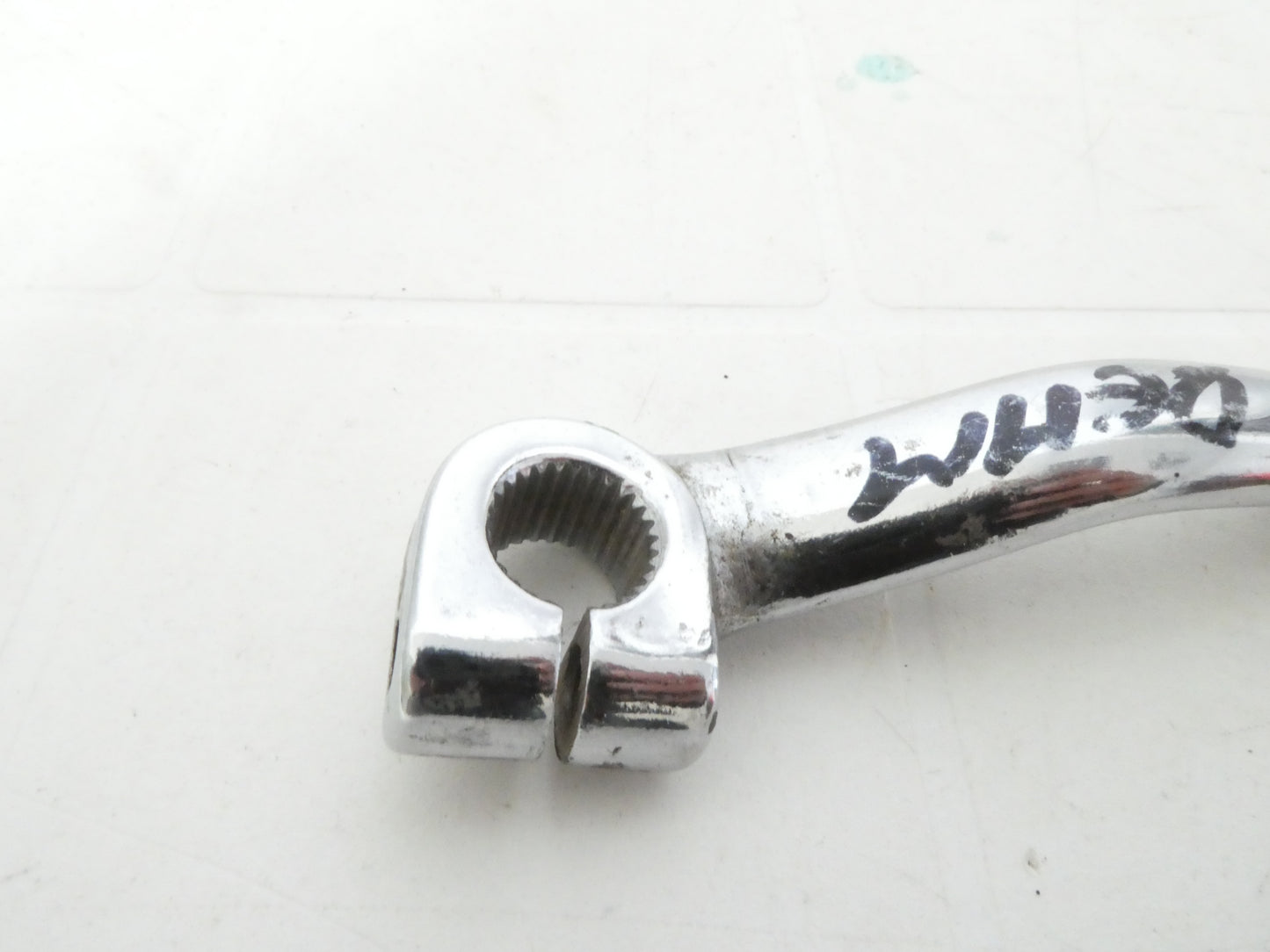per moto demm 3 m sport  leva avviamento messa in moto lever kick starter cromata