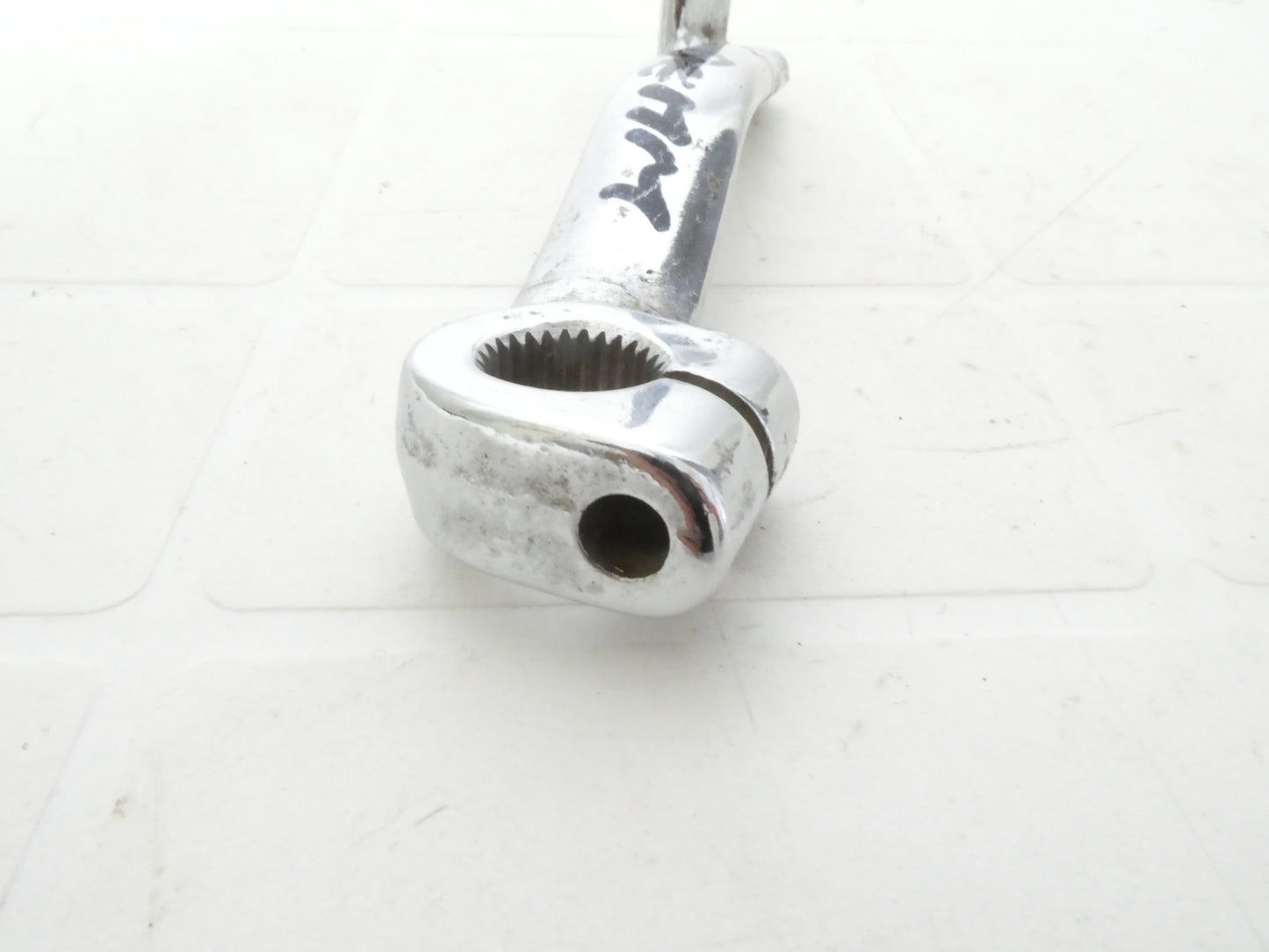 per moto demm 3 m sport  leva avviamento messa in moto lever kick starter cromata