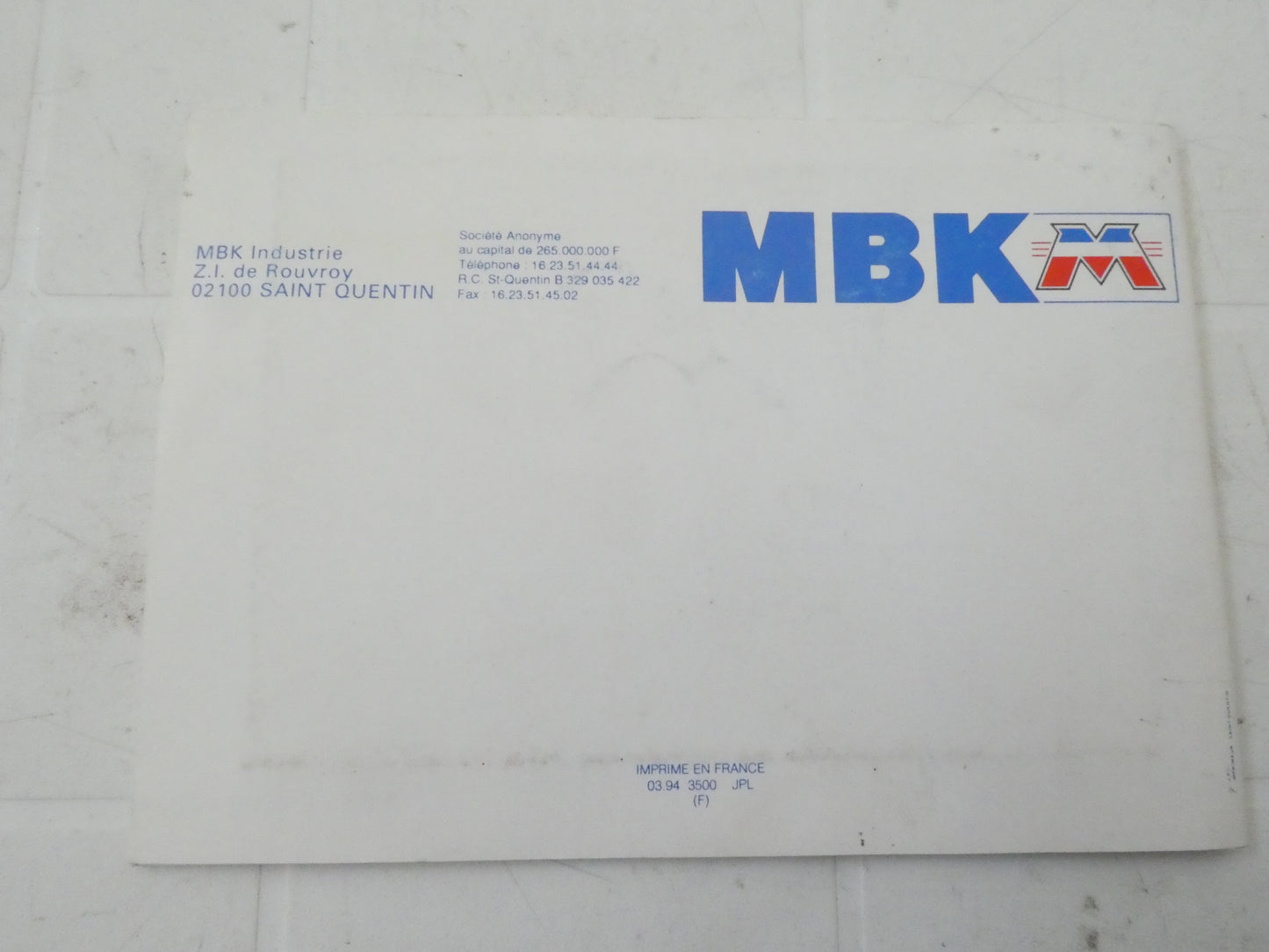 per mbk booster r 50 3vl libretto manuale uso manutenzione scooter italiano
