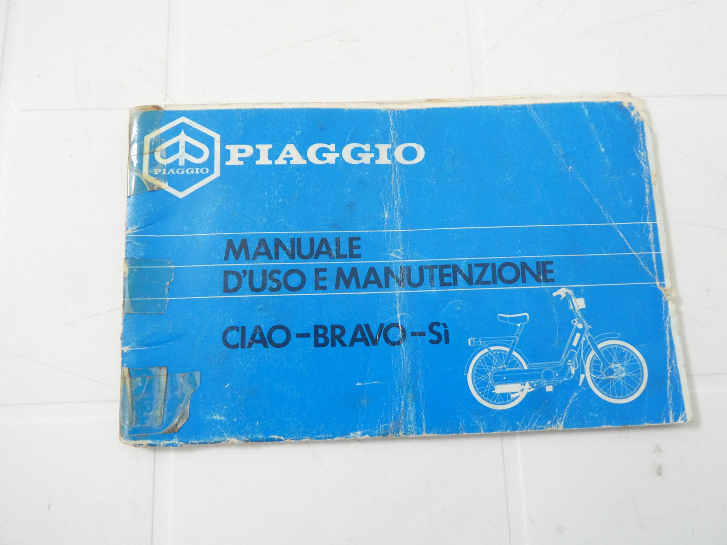 per Piaggio 50 si ciao bravo moped manuale uso manutenzione motorino ciclomotore
