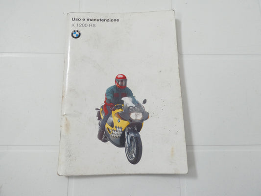 per Bmw moto k 1200 RS manuale uso manutenzione motocicleta