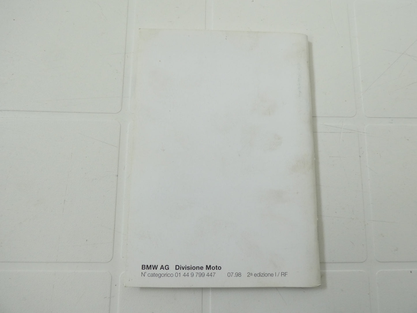 per Bmw moto r 1200 s manuale uso manutenzione manuale utente italiano
