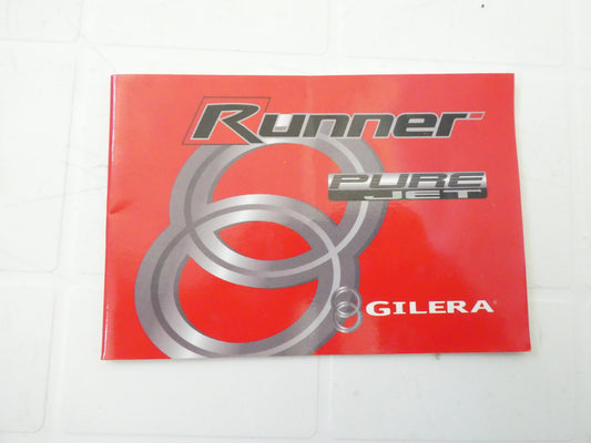 per Gilera runner pure jet 50 manuale uso manutenzione scooter lingua italiano