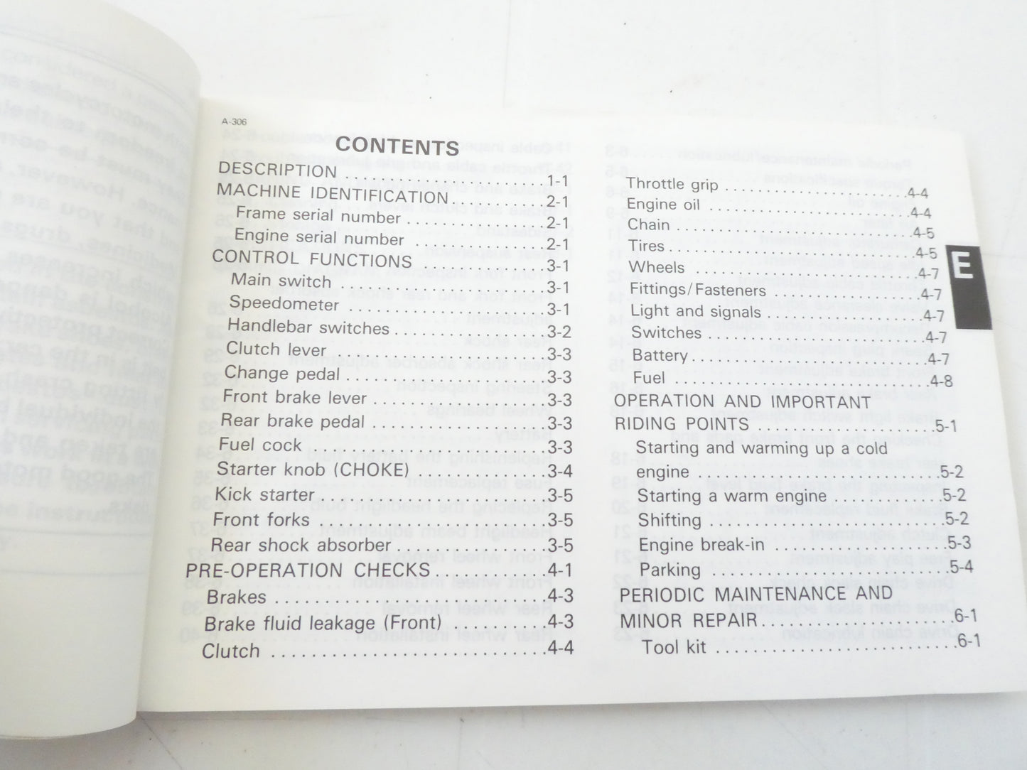 per yamaha tt 600 3sw 1989 owners manual manuale uso manutenzione moto manual