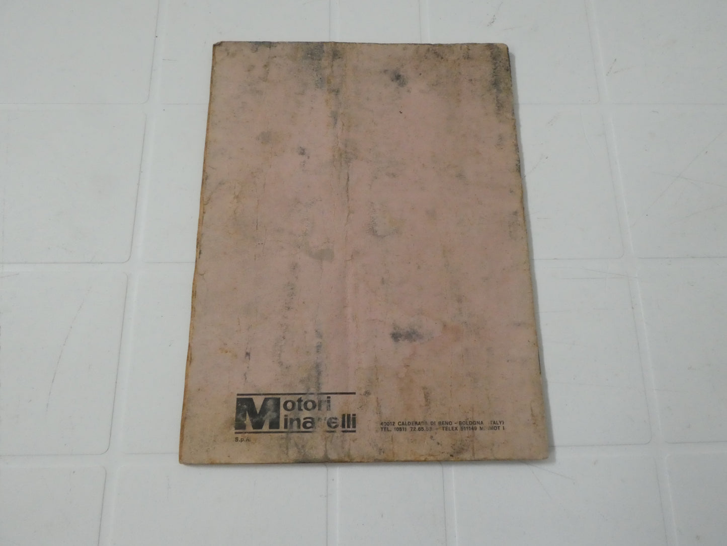 Per minarelli rv4 rv4 A libretto manuale uso manutenzione smontaggio motore