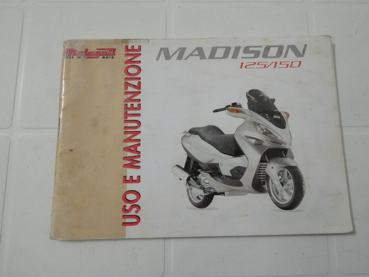 Per malaguti madison 125 150 libretto manuale uso manutenzione libretto scooter