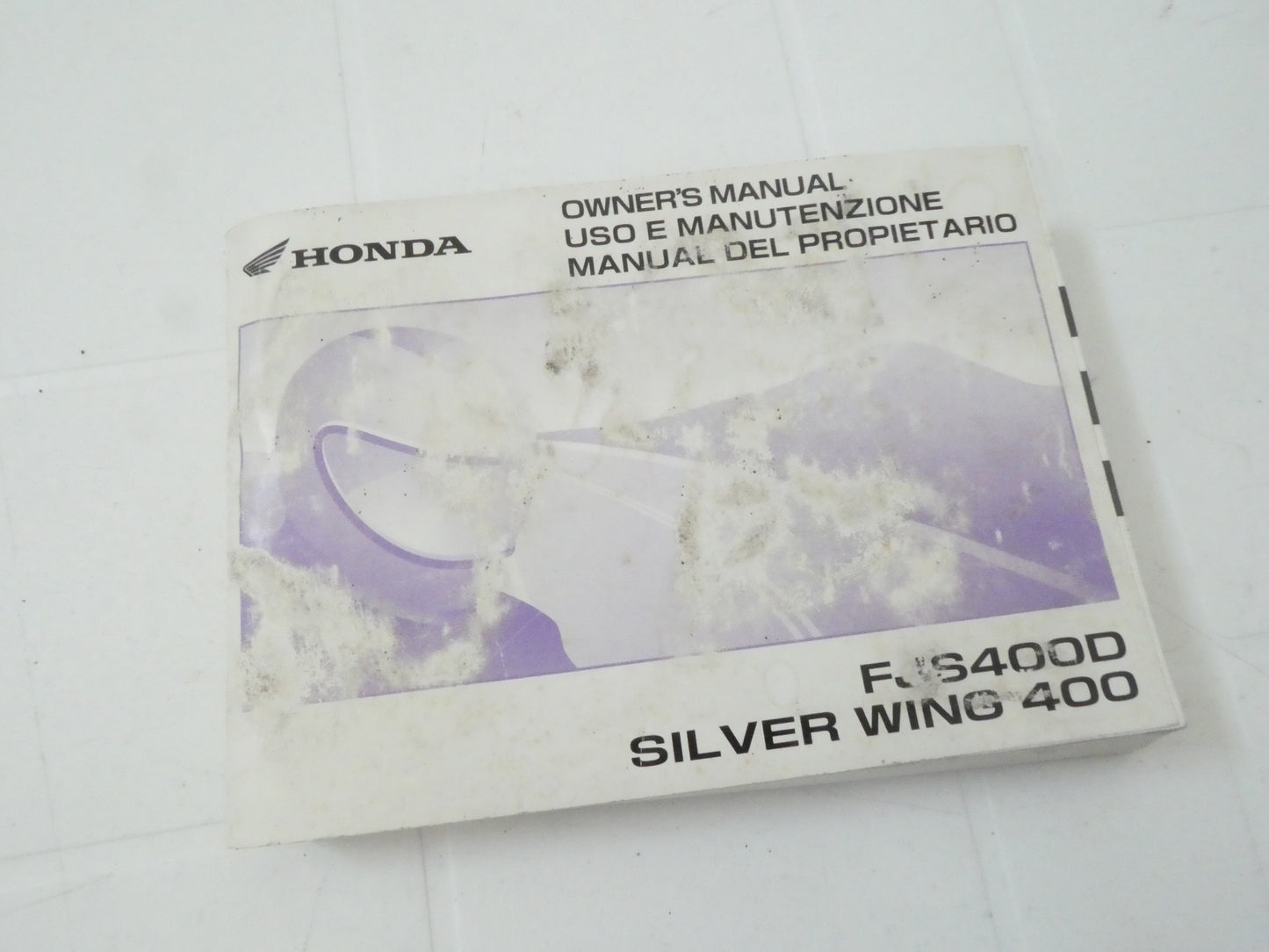 Per Honda silver wing 400 fjs d owners manual manuale uso manutenzione scooter