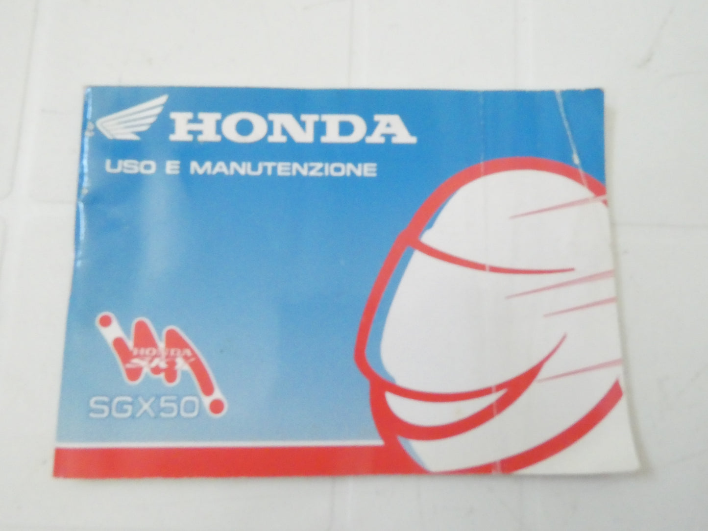 Per Honda 50 sgx sky scooter manuale uso manutenzione libretto