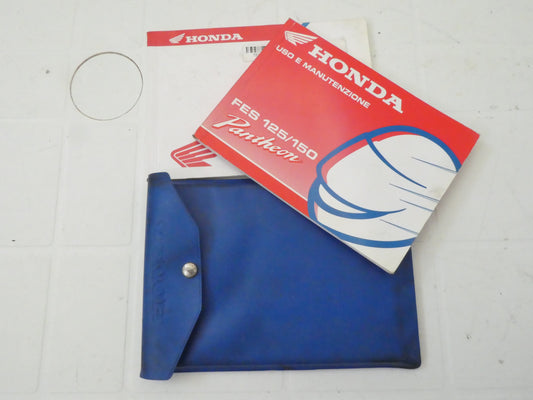Per Honda fes 125 150 phanteon 4t scooter manuale uso manutenzione libretto garanzia
