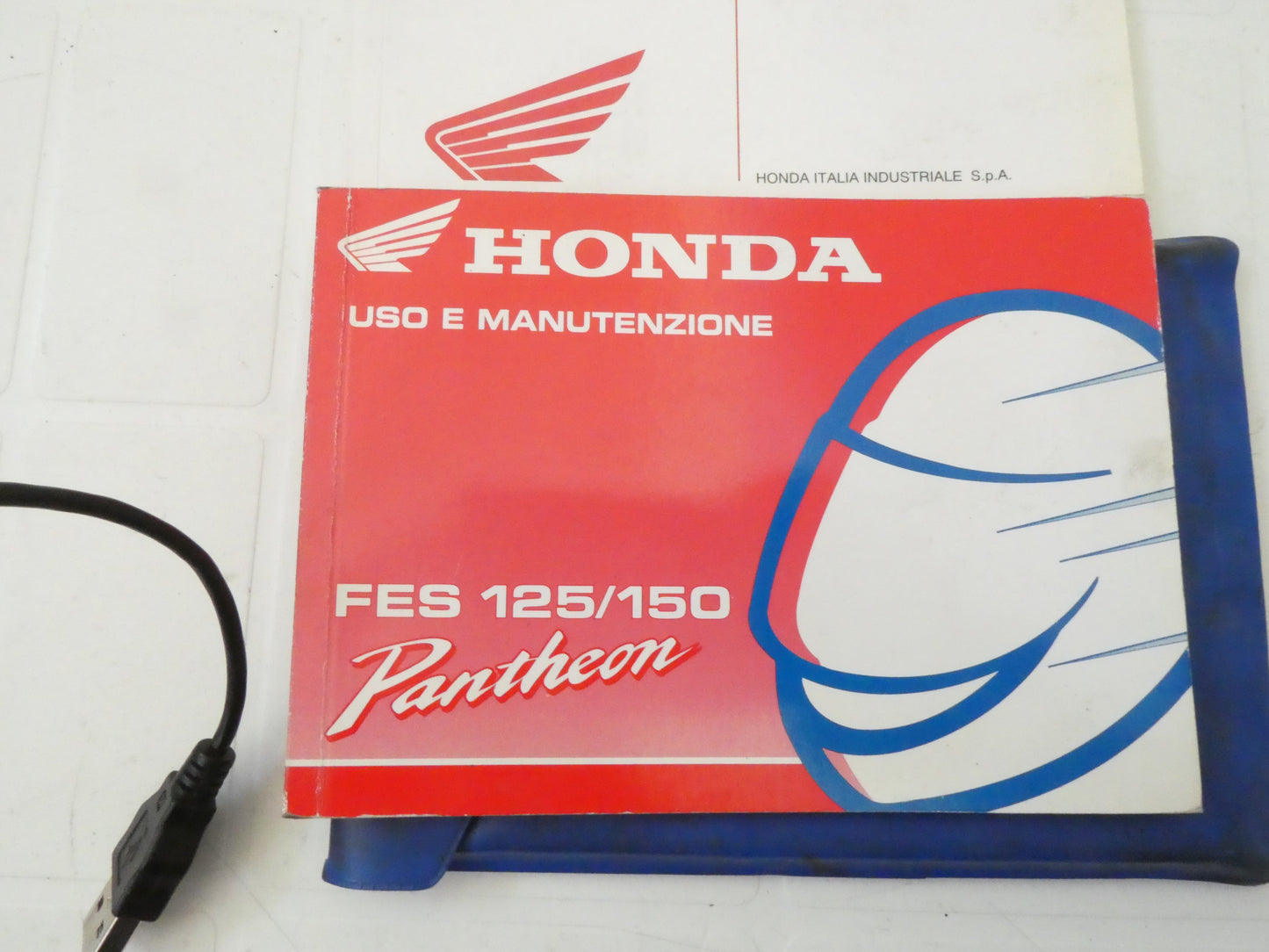 Per Honda fes 125 150 phanteon 4t scooter manuale uso manutenzione libretto garanzia