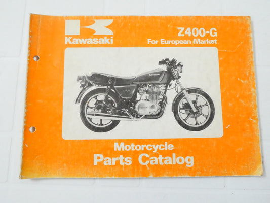 Per Kawasaki z 400 G3 catalogo codici parti ricambio motorcycle parts catalog moto