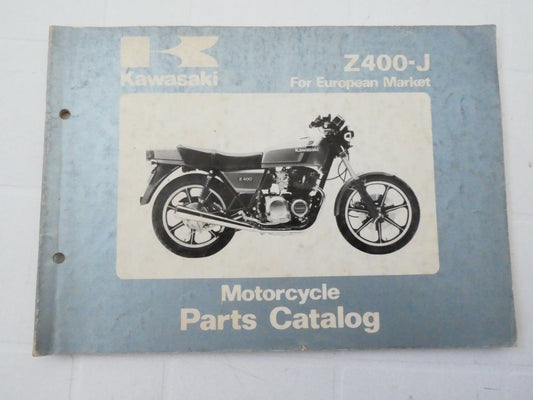 Per Kawasaki Z 400 J1 J catalogo parti ricambio moto motorcycle parts catalogue