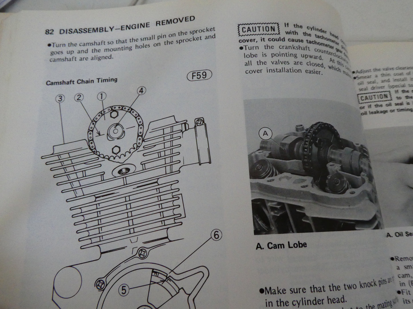 Per kawasaki Z 250 KZ CSR manuale officina moto manual workshop service motorcycle