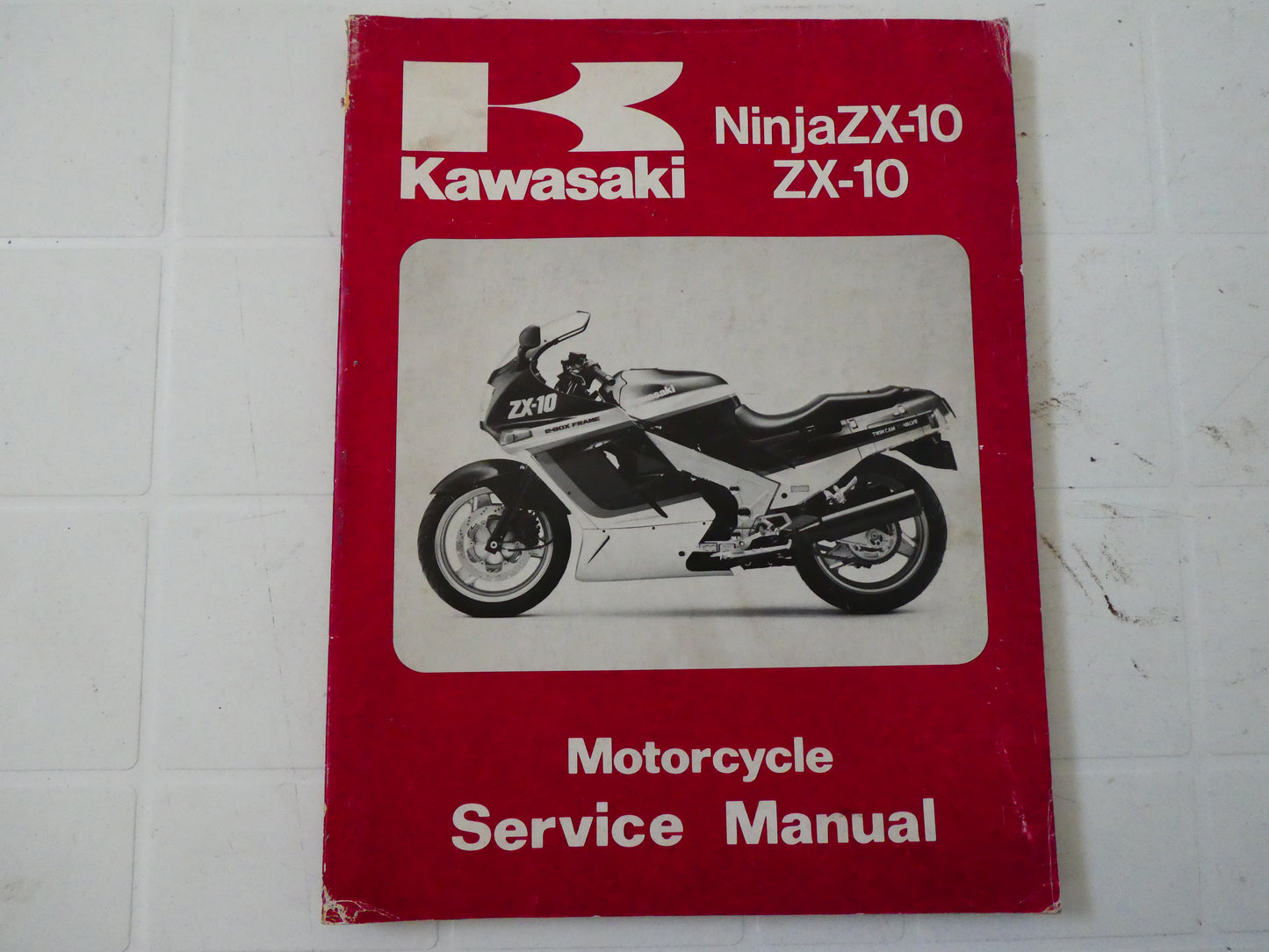 Per kawasaki ninja zx 10 zx-10 zxt00-b1 manuale riparazione officina moto service manual motorcycle