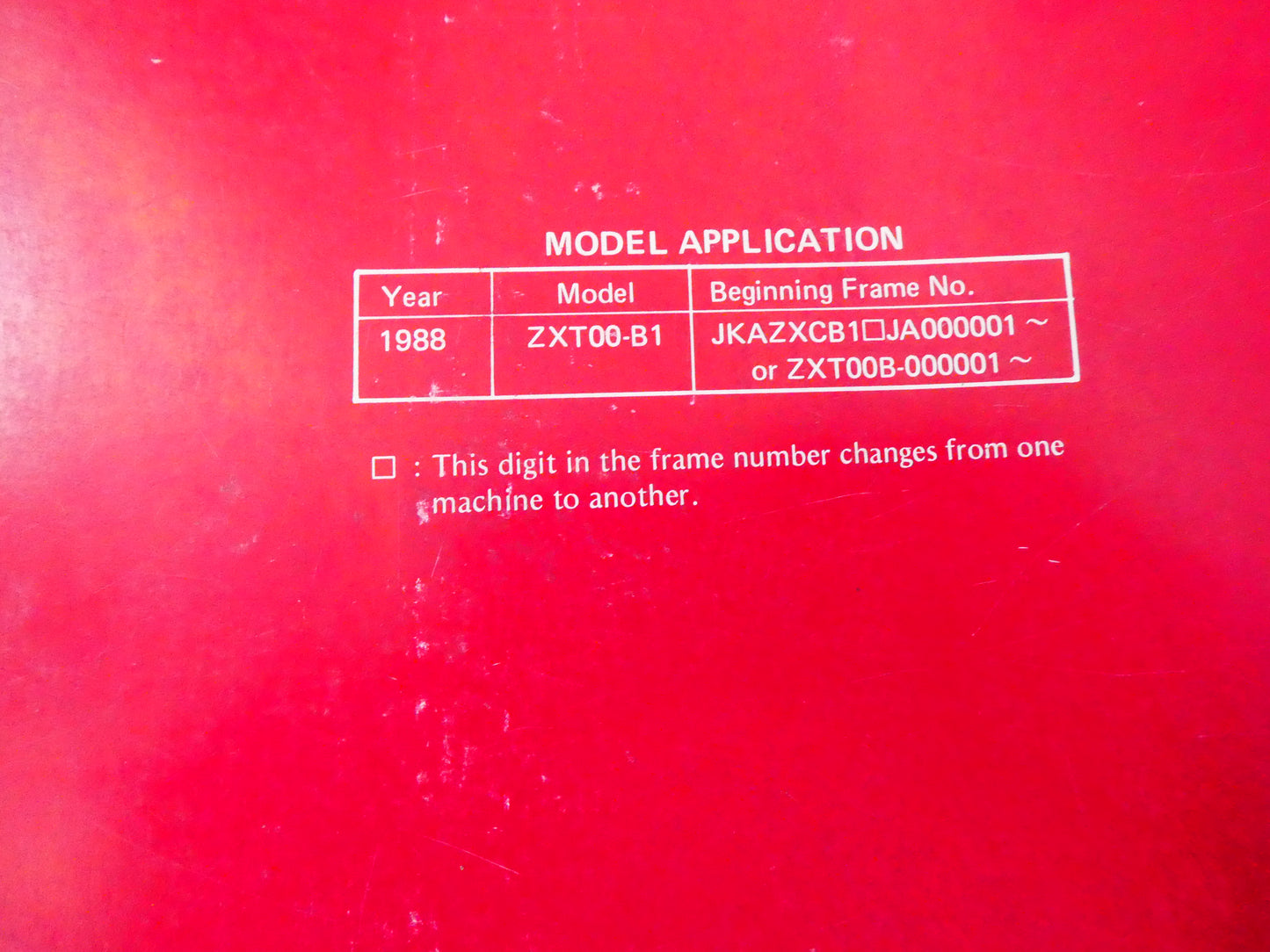 Per kawasaki ninja zx 10 zx-10 zxt00-b1 manuale riparazione officina moto service manual motorcycle