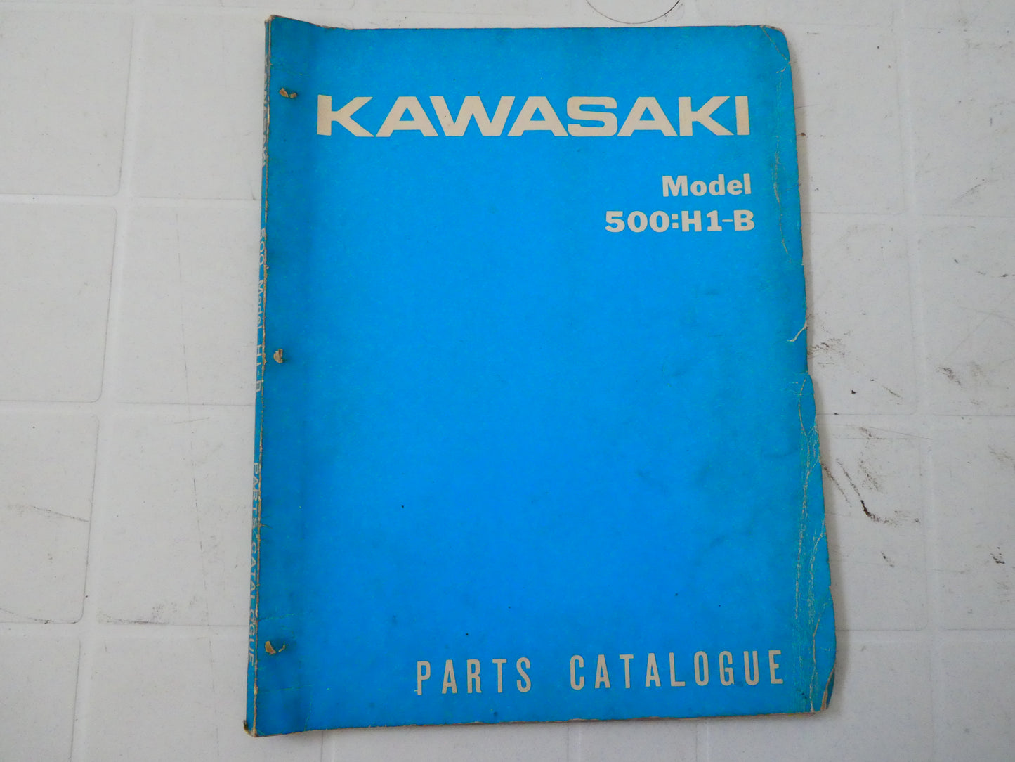 Per Kawasaki 500 H1 B MACH catalogo moto ricambi catalogue parts motorcycle 99997-521