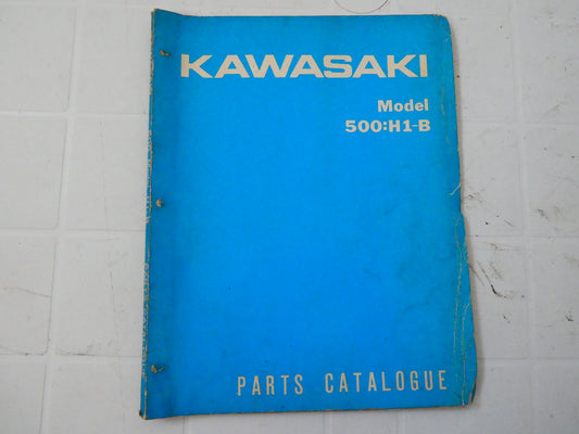 Per Kawasaki 500 H1 B MACH catalogo moto ricambi catalogue parts motorcycle 99997-521