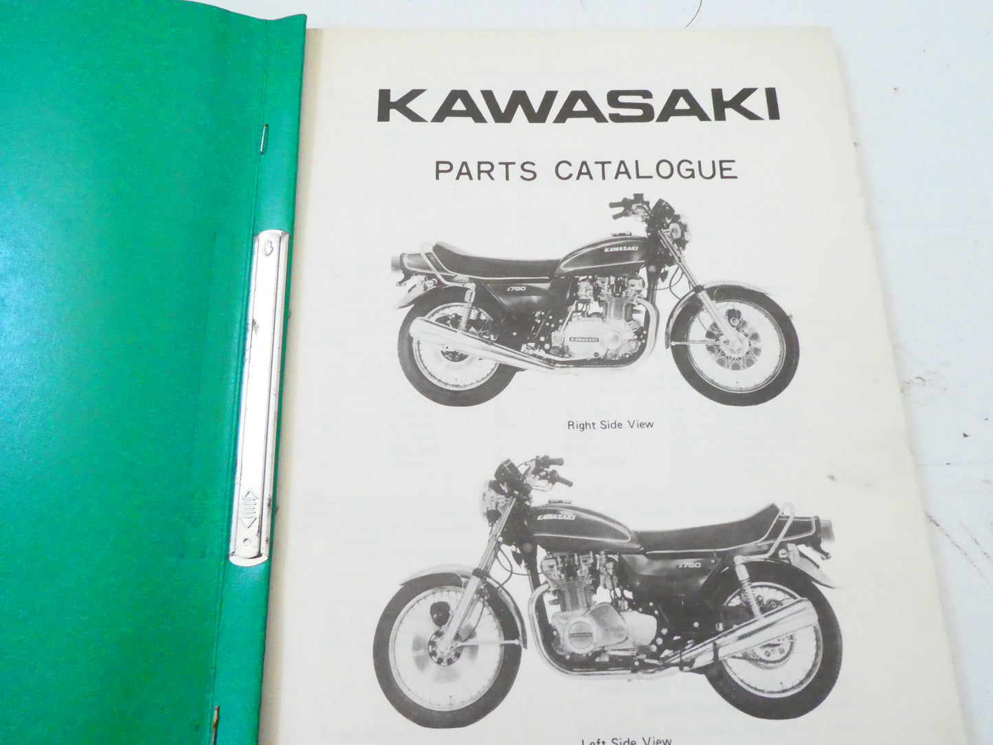 Per kawasaki  z 750 b1 catalogo parti ricambio moto parts schematich catalogue motorcycle
