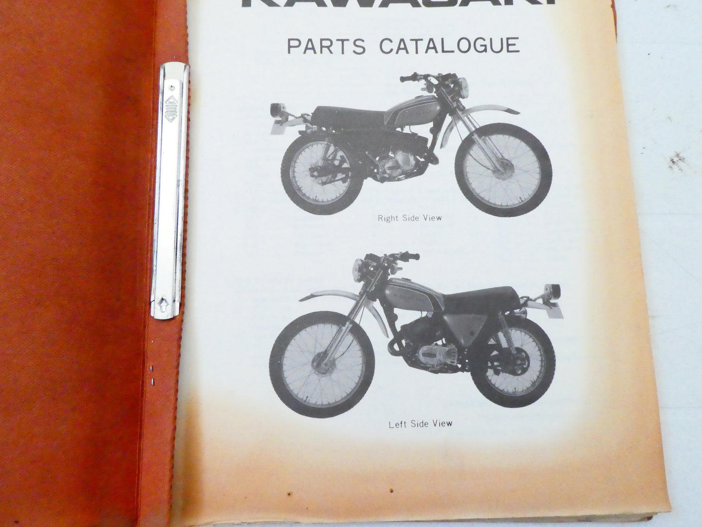 Per kawasaki ks 125 catalogo parti ricambio moto parts schematich catalogue motorcycle