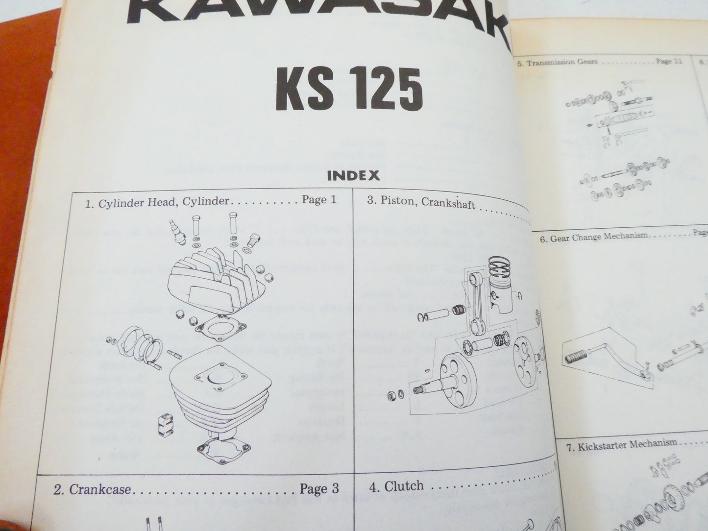 Per kawasaki ks 125 catalogo parti ricambio moto parts schematich catalogue motorcycle