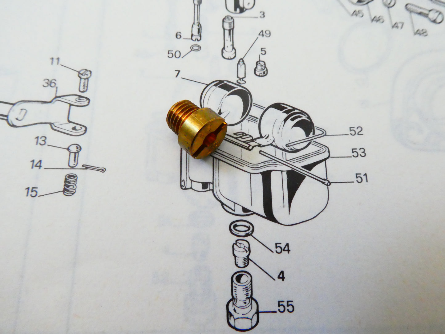 Per Dellorto 6413 150 M6 getto massimo spruzzatore carburatore Main jet carburetor per piaggio scooter mbk