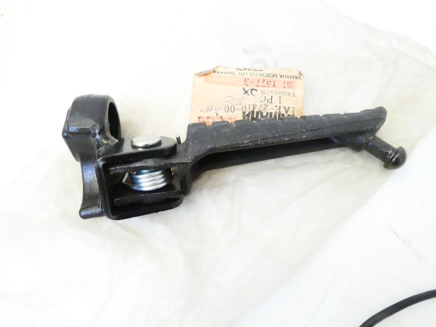 Per Yamaha moto fz 750 genesis pedana pilota anteriore sinistra footrest left motorcycle 1AE27410