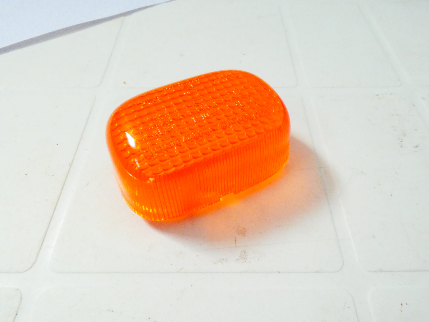 per moto guzzi malanca lente freccia arancione montel p2165 p2166 lens flasher turn signal