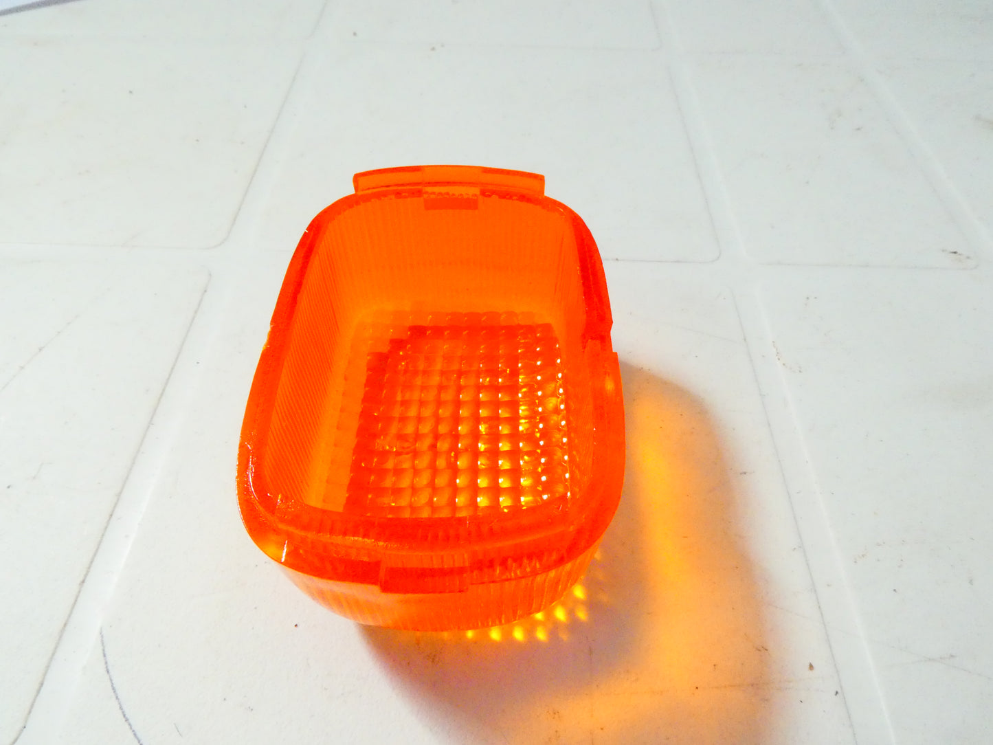 per moto guzzi malanca lente freccia arancione montel p2165 p2166 lens flasher turn signal