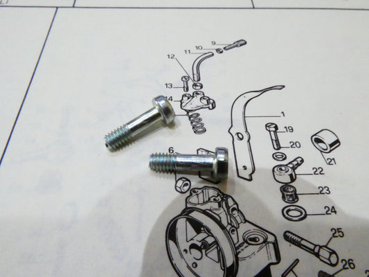 per Dell'orto Vite viti serraggio coperchio valvola screw cap Carburatore sha per piaggio ciao si