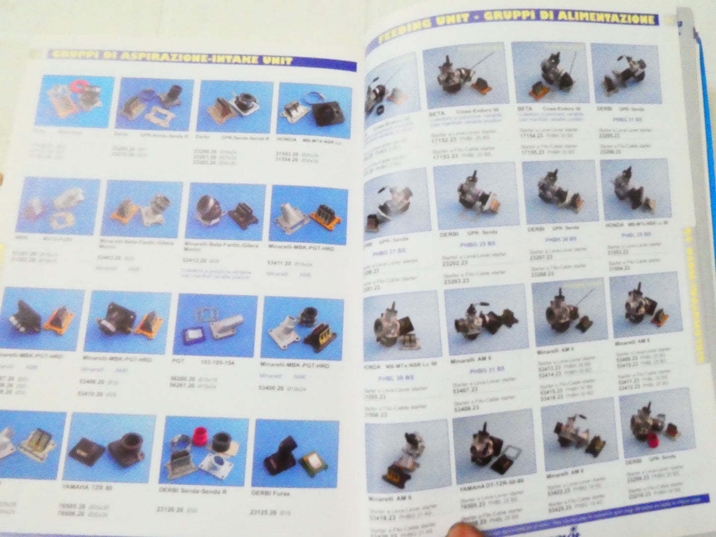 Catalogo n4 cilindri marmitte parti parmakit vespa scooter ciclomotori moped pag 150