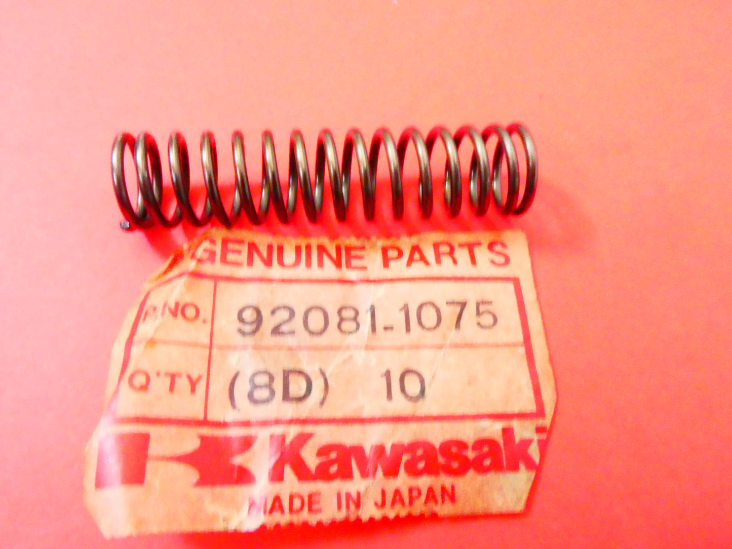 per moto kawsaki 92081-1075 molla tensionatore distribuzione spring timing tensioner