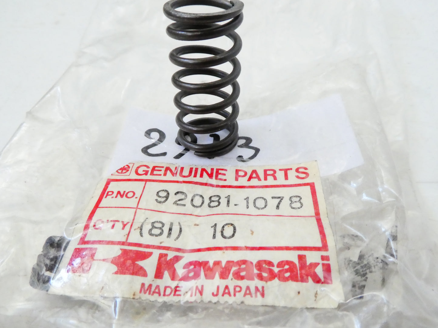 per moto kawasaki molla dischi frizione spring clutch 92081-1078