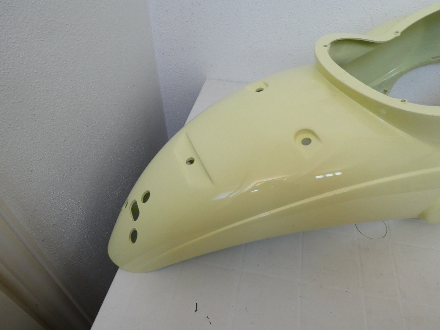 Per Aprilia Scarabeo 50 8238409 carena codone posteriore crema fairing rear scooter